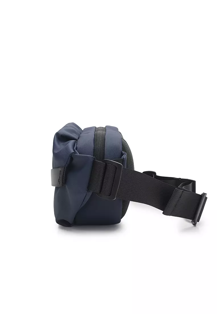 Men's Waist Bag / Belt Bag / Chest Bag (Tas Pinggang / Tas Dada Pria) - Biru