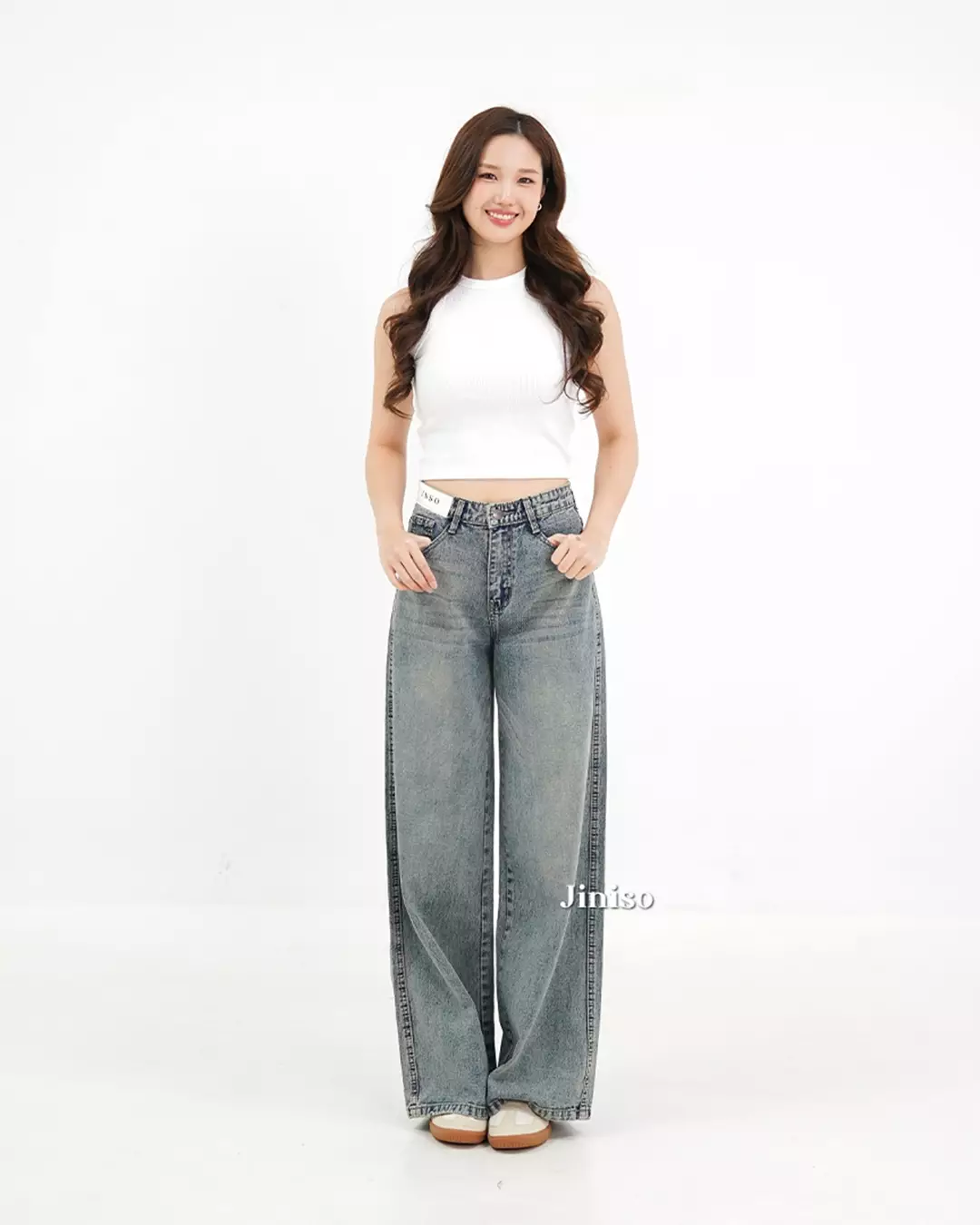 Highwaist Oversize Baggy Loose Jeans 777 WEEKEND