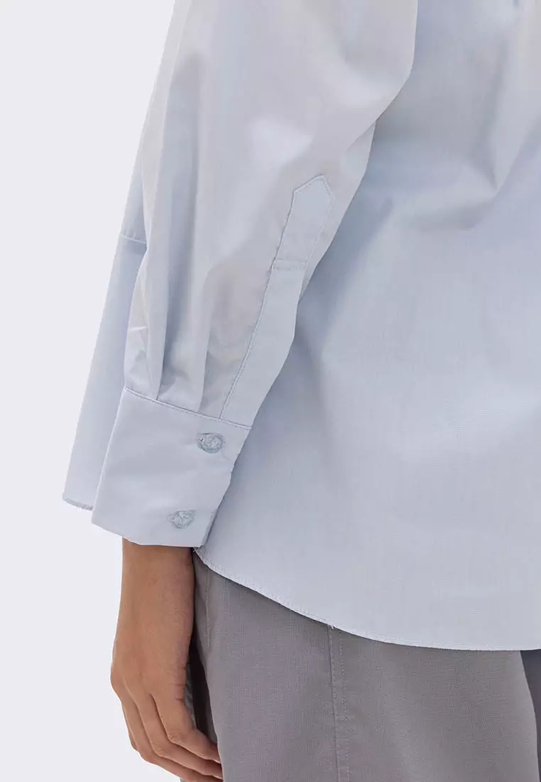 Ria Miranda Baby Blue Honey Shirt