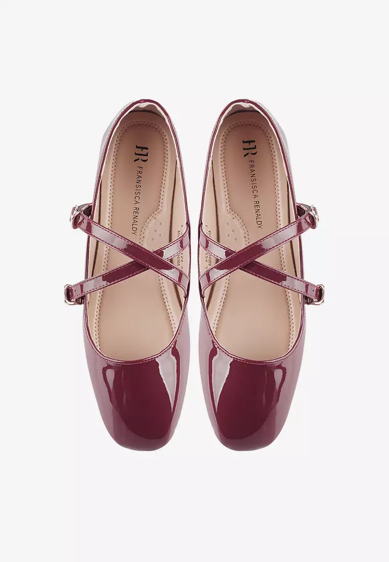 Sepatu Flatshoes Balet Formal Wanita L.Ageta