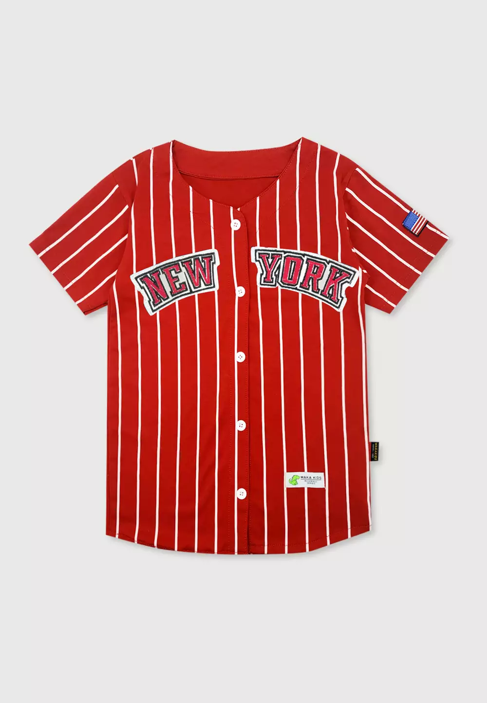 Jual WAKAKIDS Wakakids Atasan Kaos Jersey Baju Baseball Anak Laki Laki Usia  1 Tahun Hingga 7 Tahun 3925 WKATS Merah Original 2023