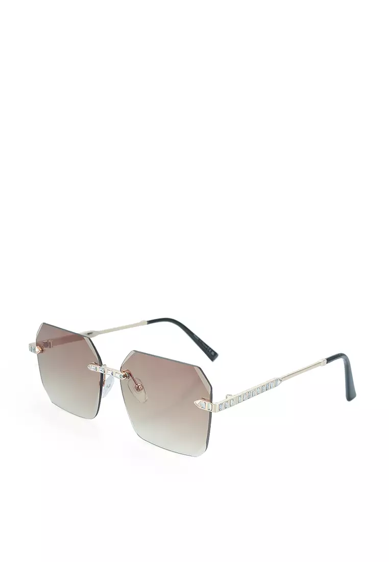 Aldo white sunglasses shop