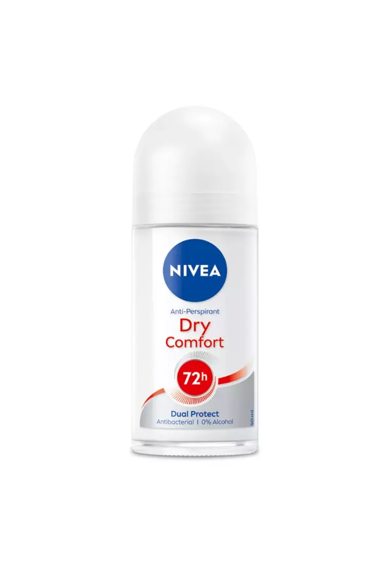 Deodorant Dry Roll On, Anti-Perspirant For Extra Dry Protection, 50ml