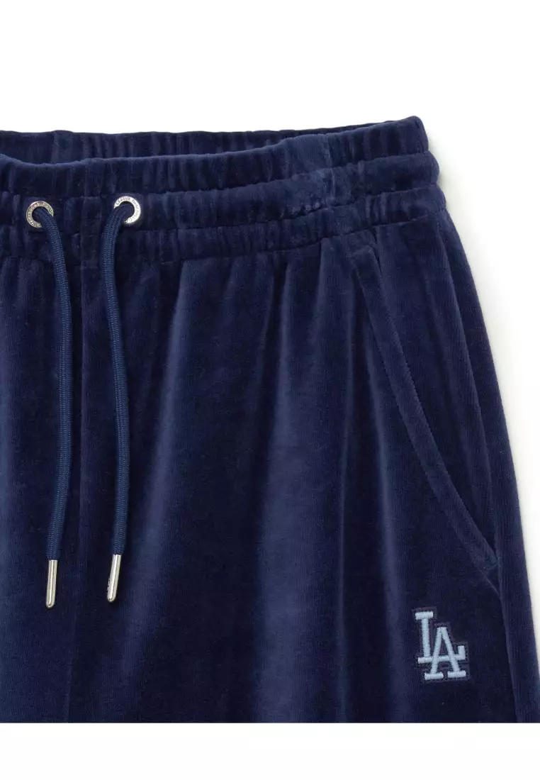 網上選購MLB WOMEN'S BASIC VELVET WIDE PANTS LOS ANGELES