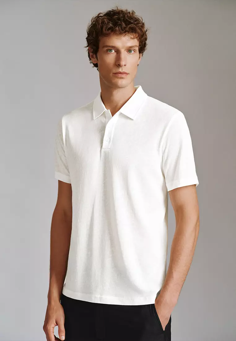 Casual Polo Collar Polo Shirt