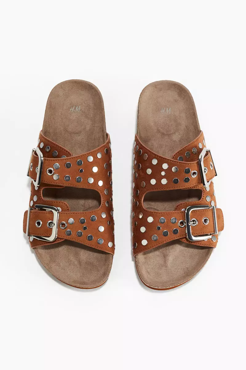 Studded sandals