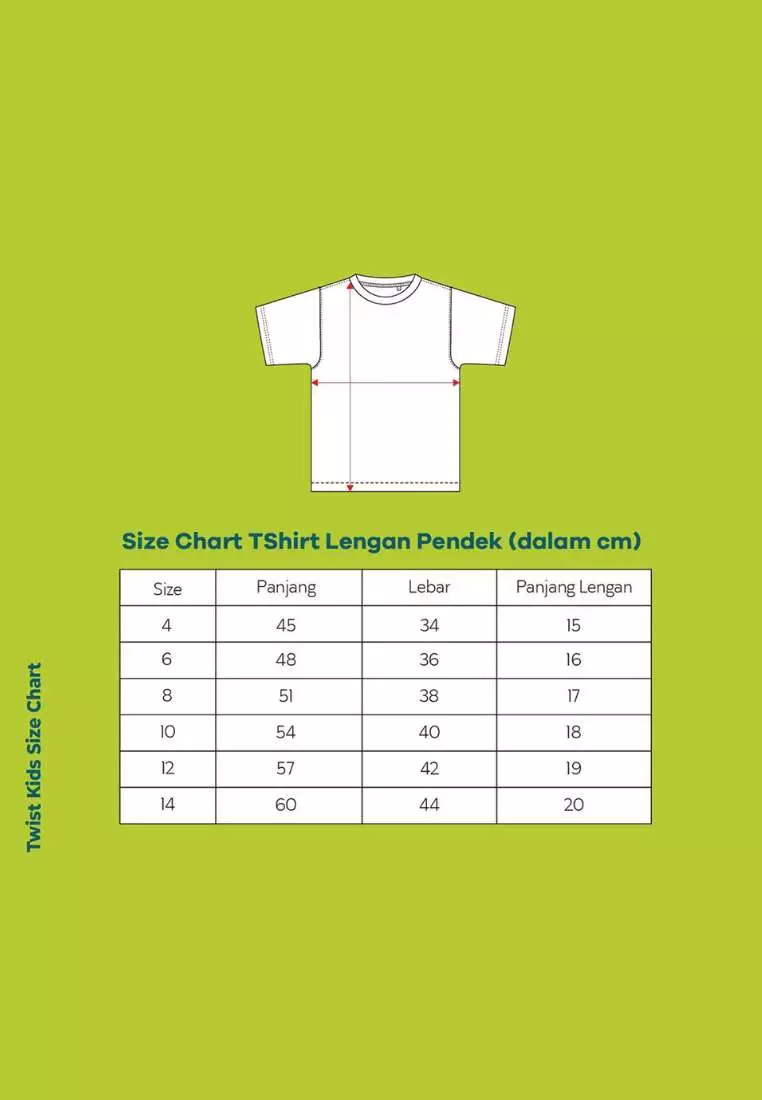 Twist Kids [Official Store] - Summer Splash Series, Dylan C, Atasan/Tshirt/Kaos Oblong, Baju Pantai Anak Laki-Laki (usia 4-14 tahun) Warna Biru (Blue)