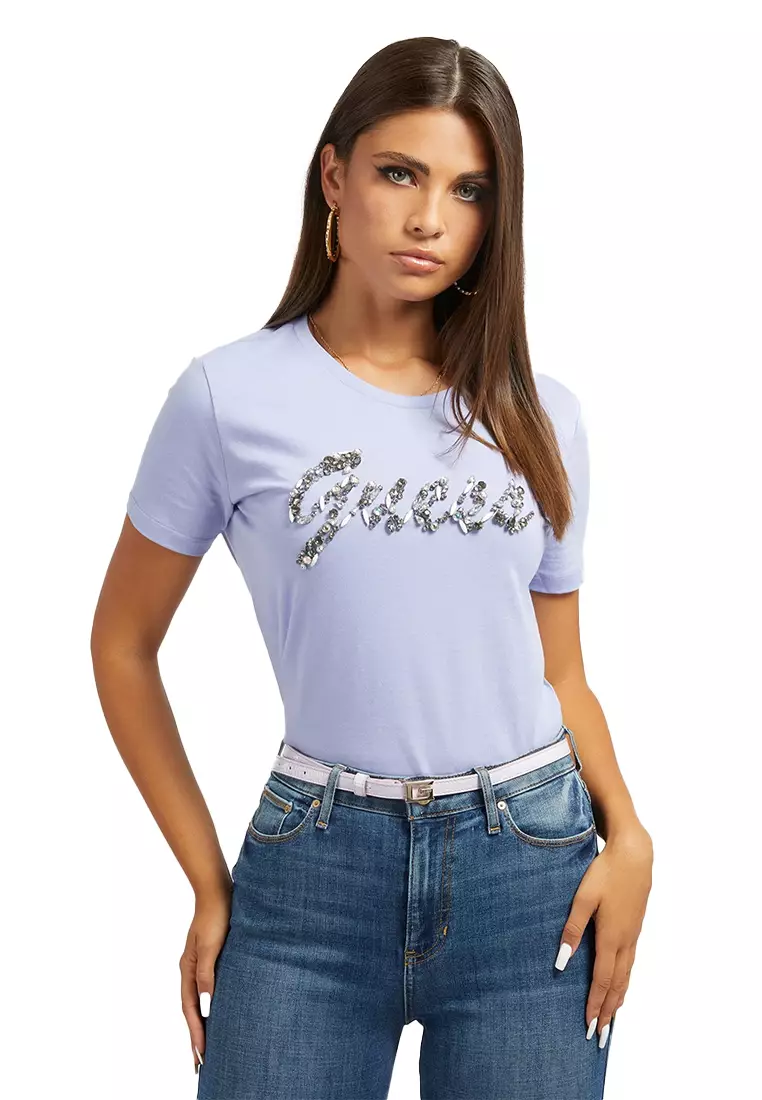 Buy Guess Guess Short Sleeves Crewneck Bonita Tee 2024 Online