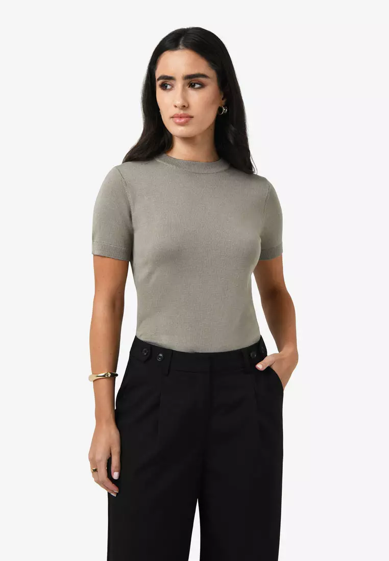 Catherine Short Sleeve Knit