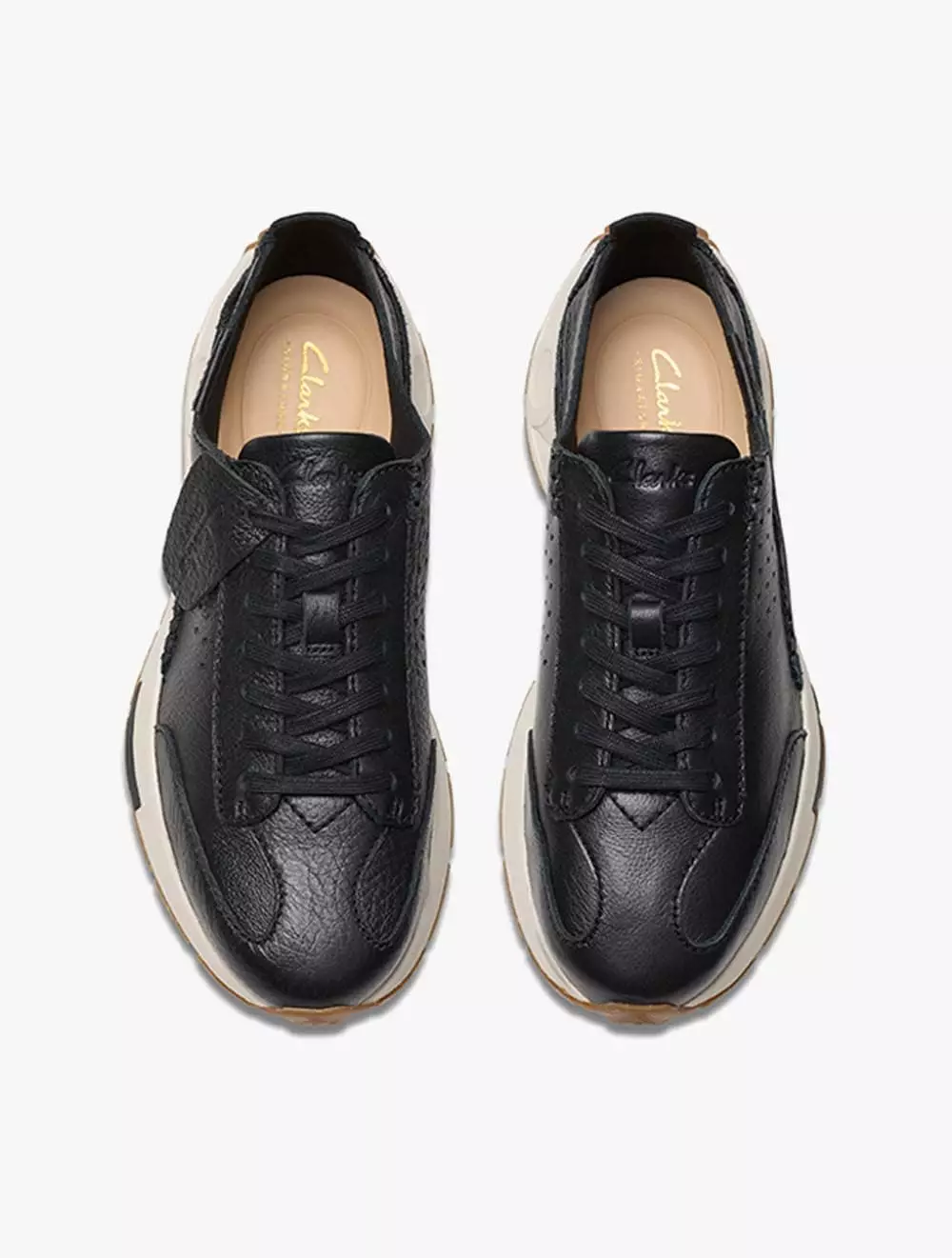 Clarks Craft Speed. Black Leather