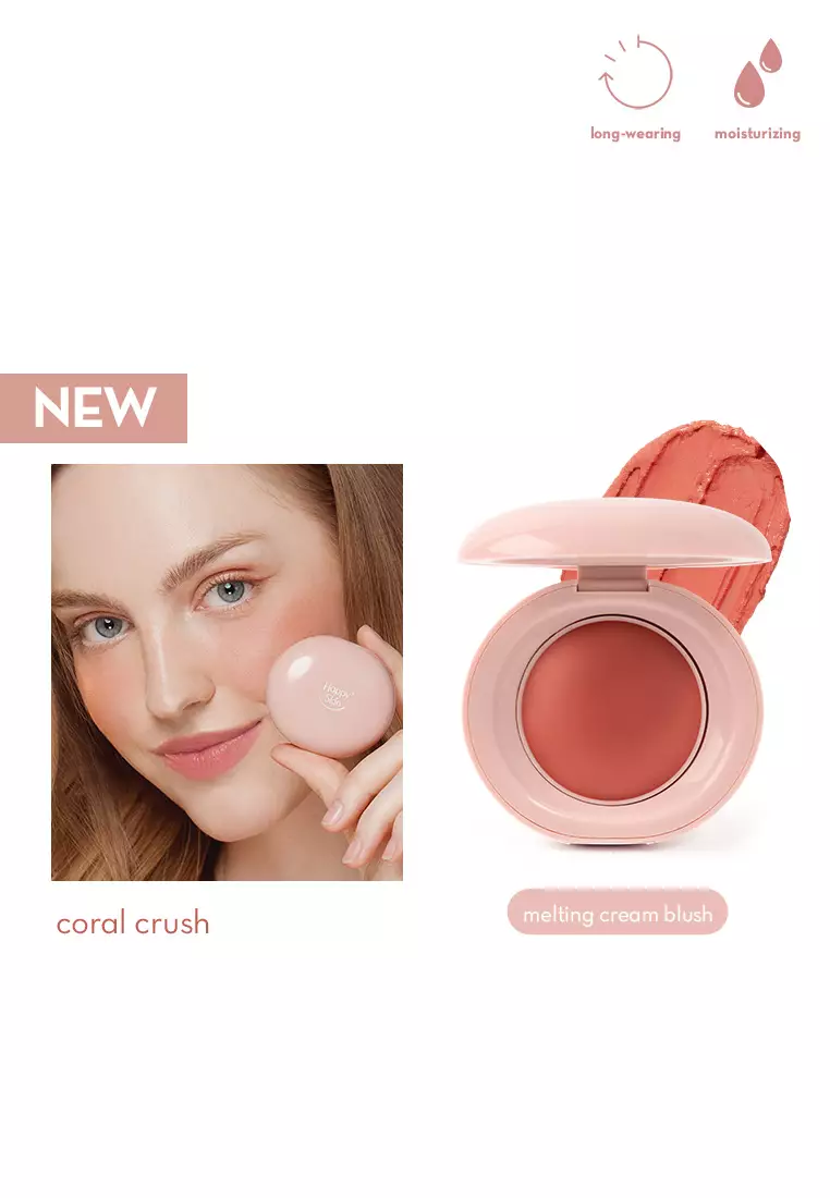 Second Skin Melting Cream Blush in Coral Crush
