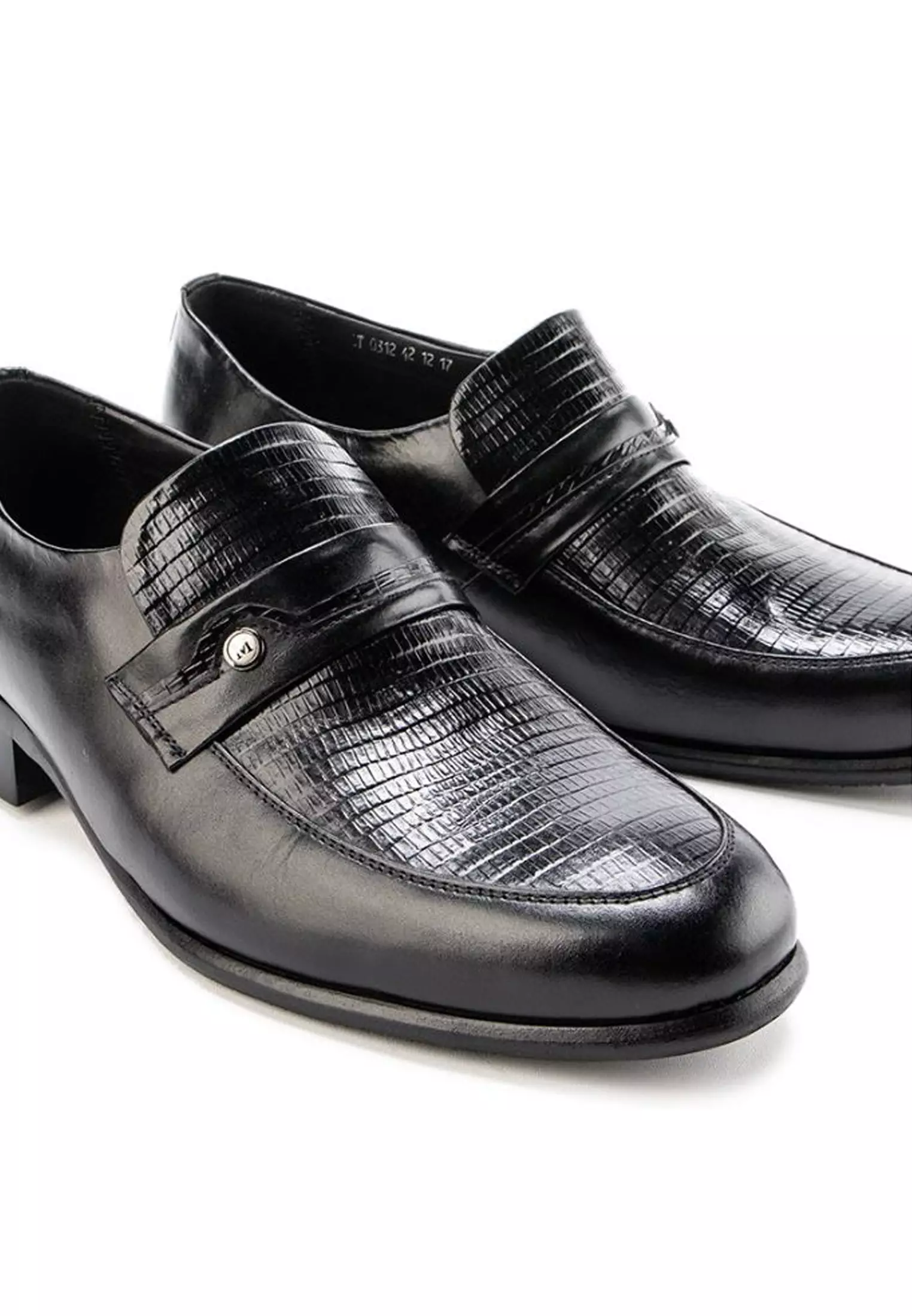 Tetra Sepatu Pantofel Formal Pria Kulit Asli
