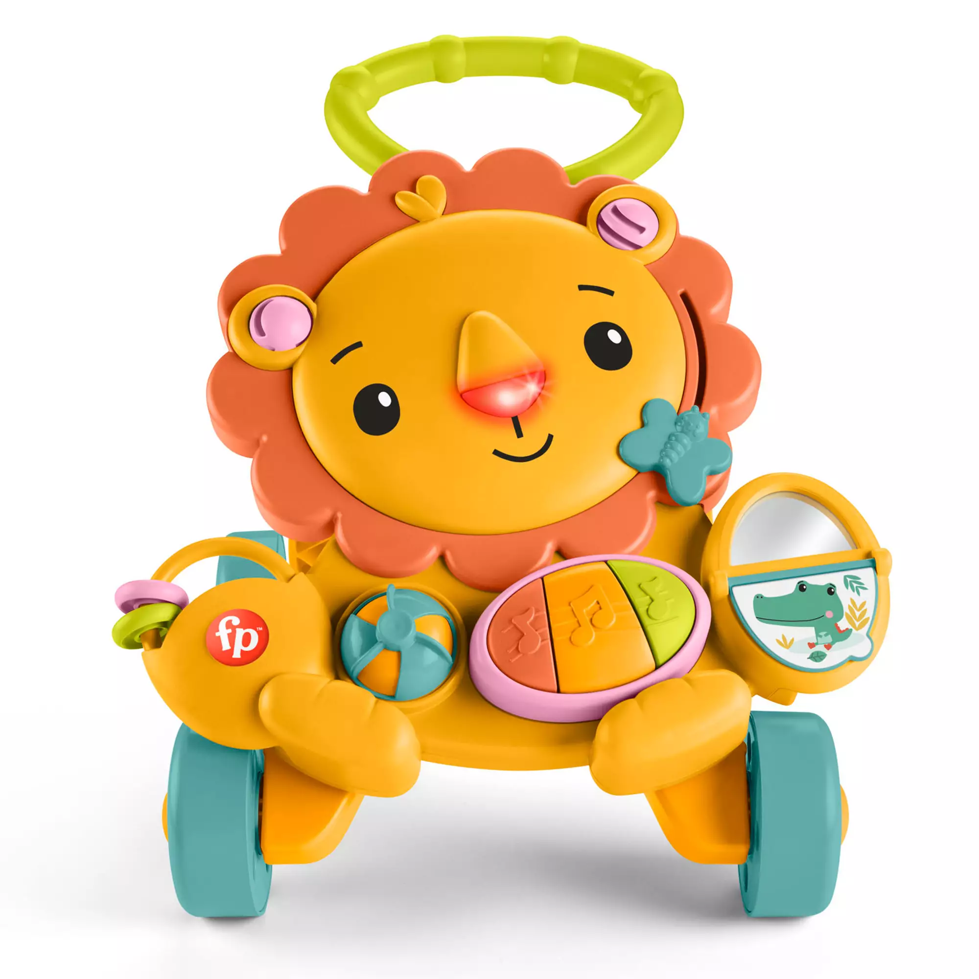 Fisher Price Musical Lion Walker - Mainan Walker Anak Bayi
