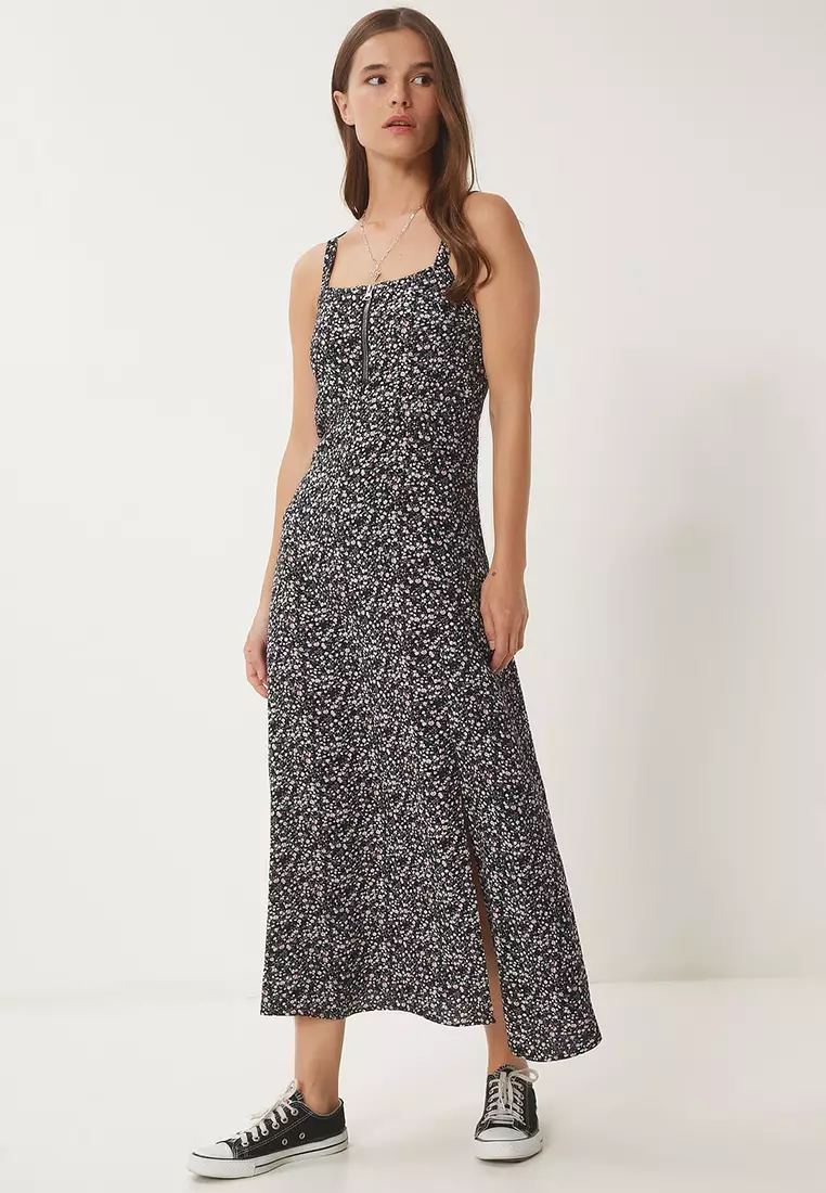 Floral Summer Midi Dress