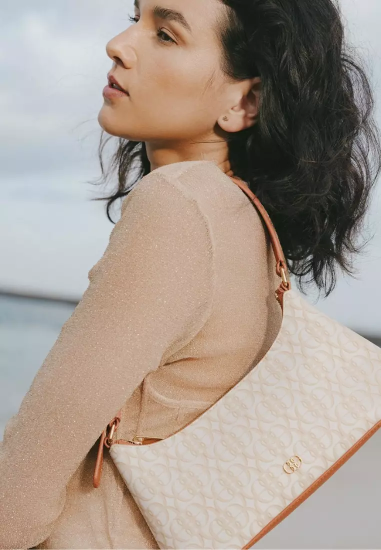 Guess dania mini new arrivals crossbody top zip