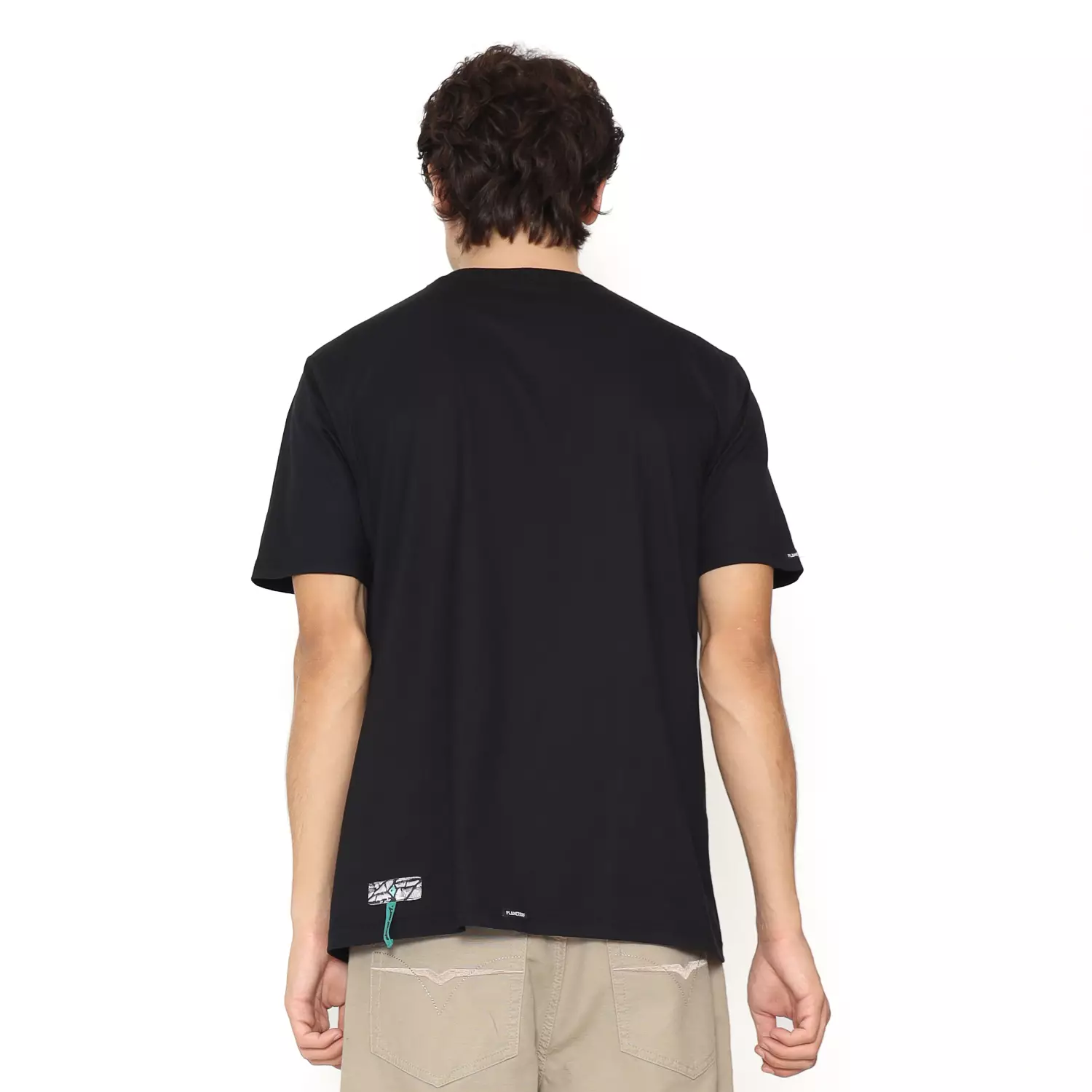 Planet Surf Clothing Kaos Lengan Pendek Pria Clock Planet Surf