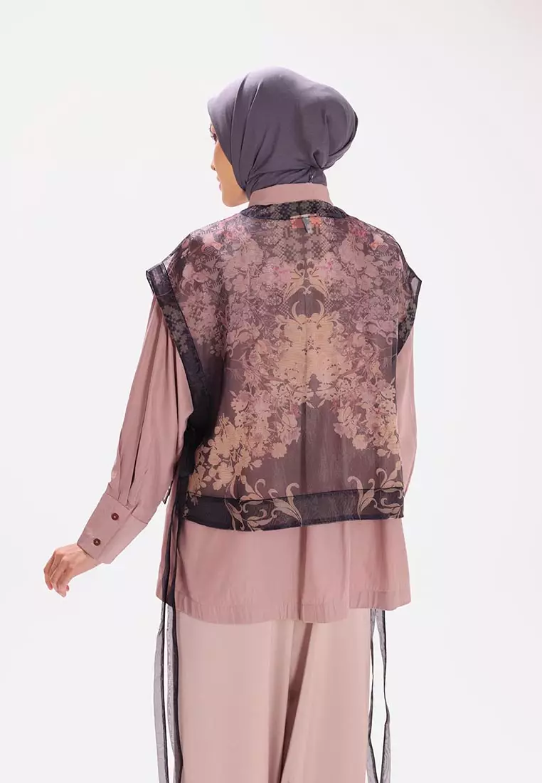 Ria Miranda Charcoal Rea Vest