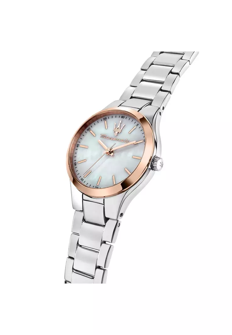 【2 Years Warranty】Maserati Attrazione 30mm Women's Quartz Watch R8853151503
