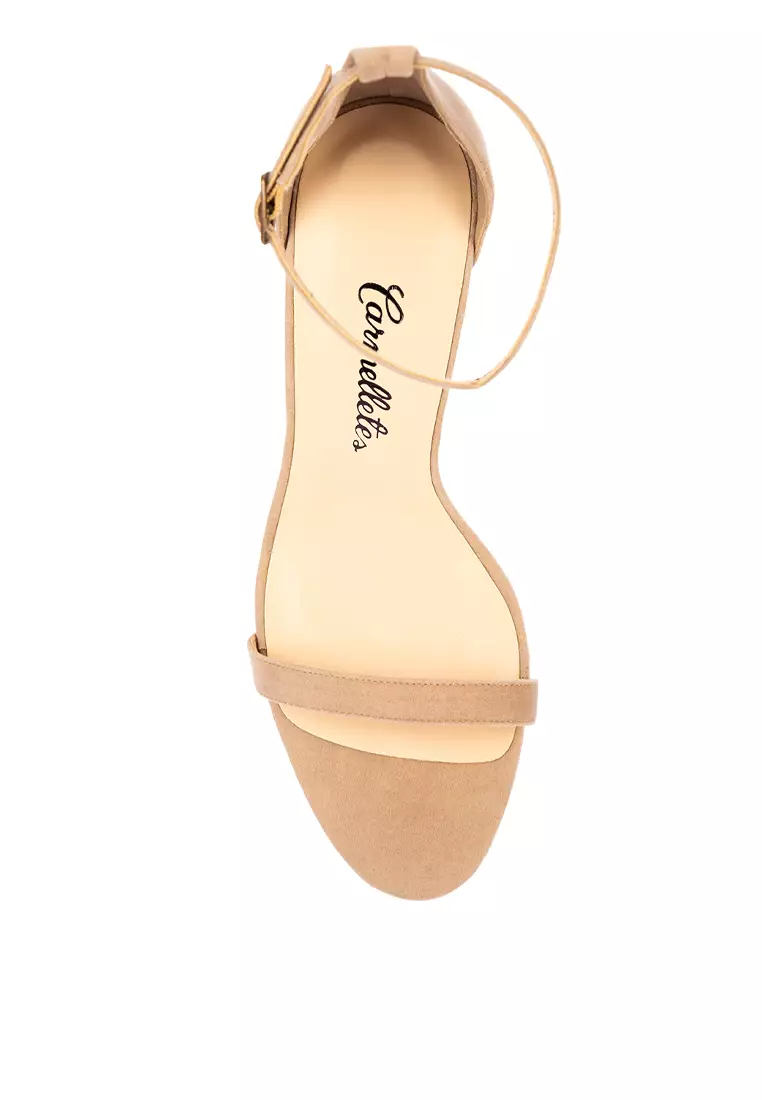 One Strap Block Heels