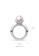 LAZO DIAMOND white LAZO DIAMOND J'aime Lotus Prong Baby Ring Pearl and Diamond Pendant in 9k White Gold 19CACACC472486GS_3