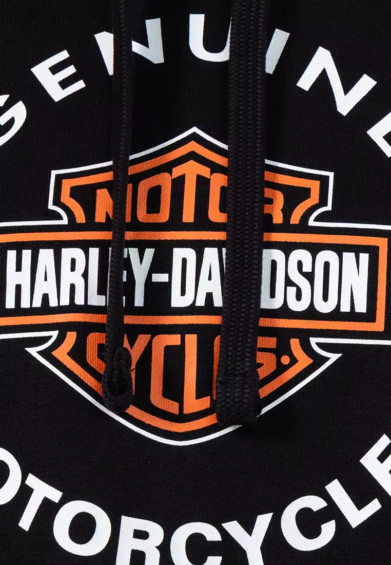 H-D® Essential Raw-Edge Hoodie