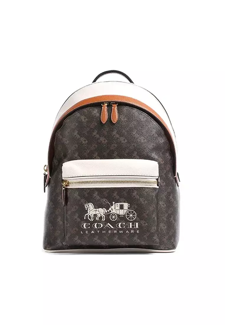 Coach charlie on sale backpack large size