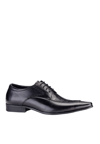 Twenty Eight Shoes black VANSA Laser Carved Leather Business Shoes VSM-F86919 B31F3SHEE8A8E7GS_1