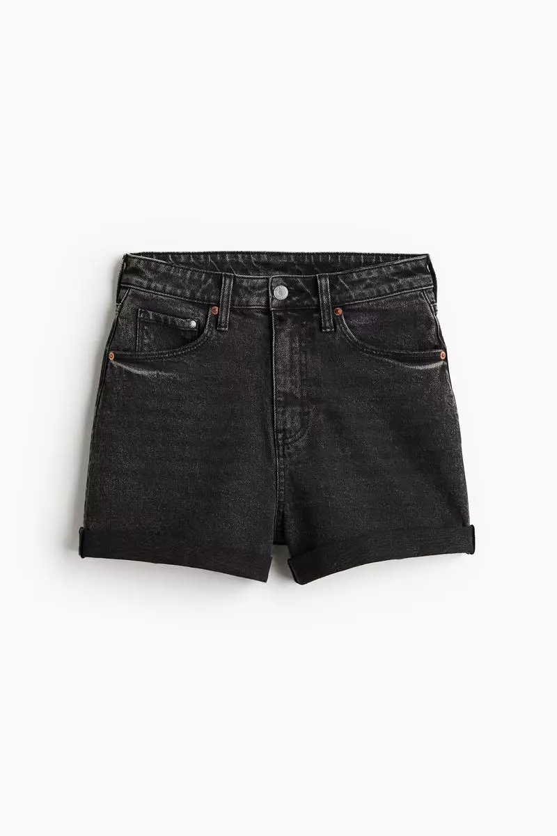 Buy H&M Mom Ultra High Denim shorts Online ZALORA Malaysia
