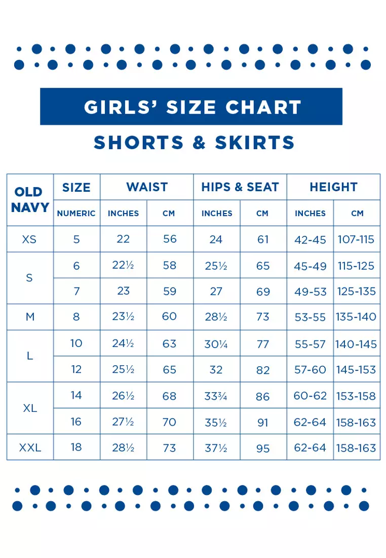 High-Waisted Pull-On Jean Shorts for Girls