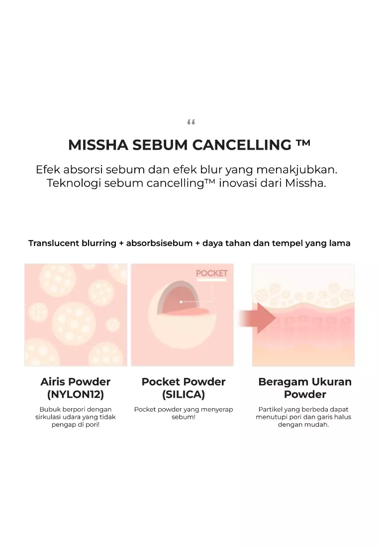 MISSHA Airy Pot Powder Translucent - loose powder