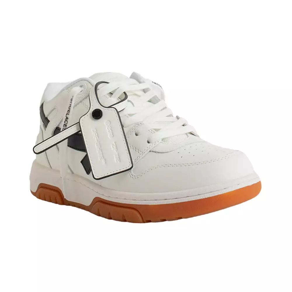 [12.12 Dealcember] Out Of Office Sneakers White Black with Black Outlined Tag