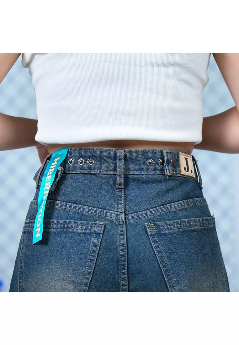 Highwaist Adjustable Super Baggy Jeans 880 HIBERNATION