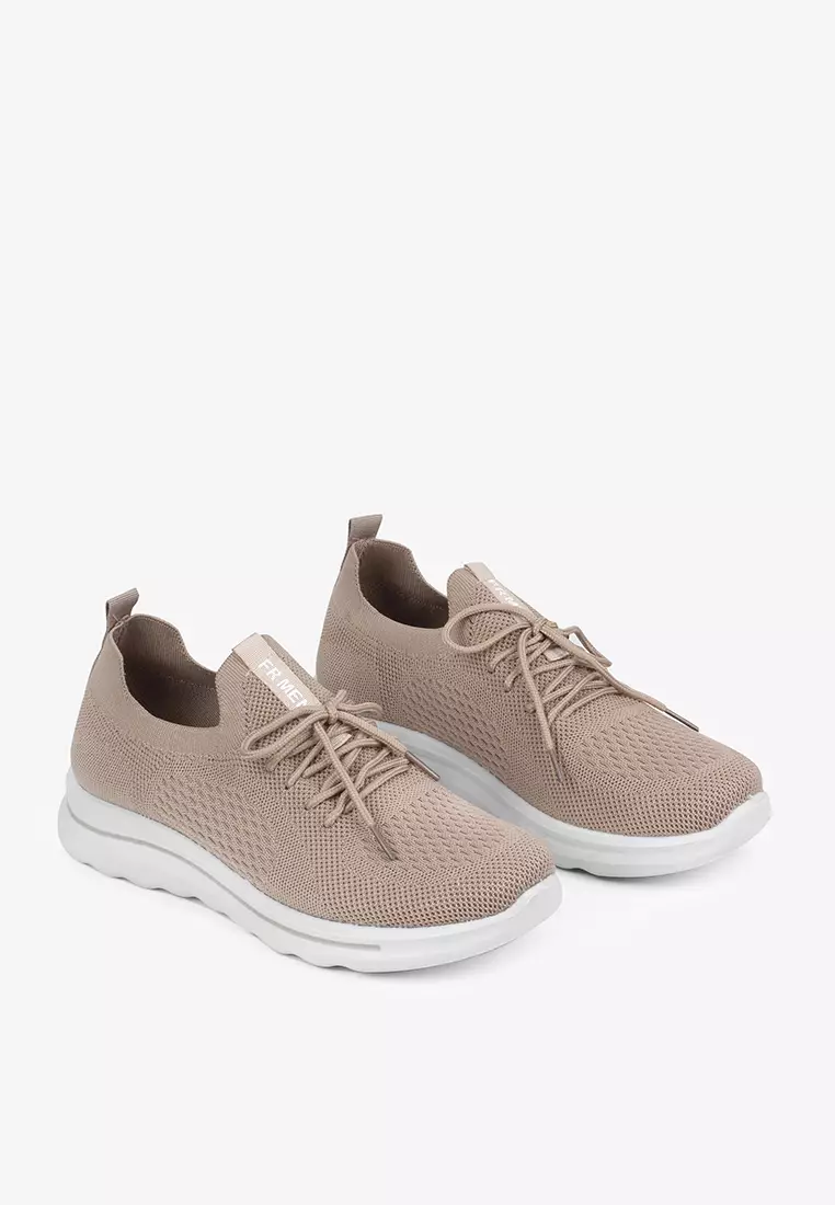 Sneakers Pria Tali Slip On M.Valir Brown - Fransisca Renaldy
