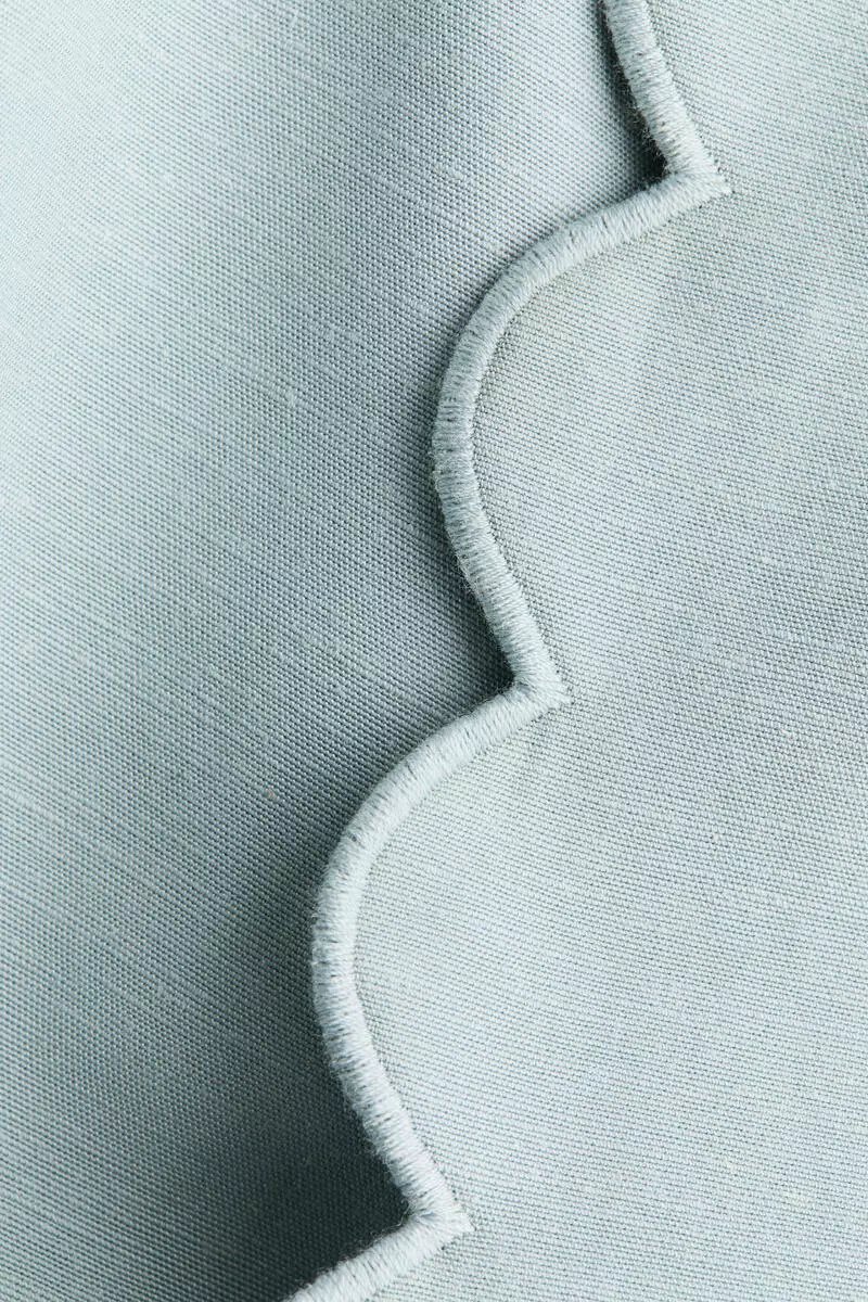 Scalloped-edge jacket