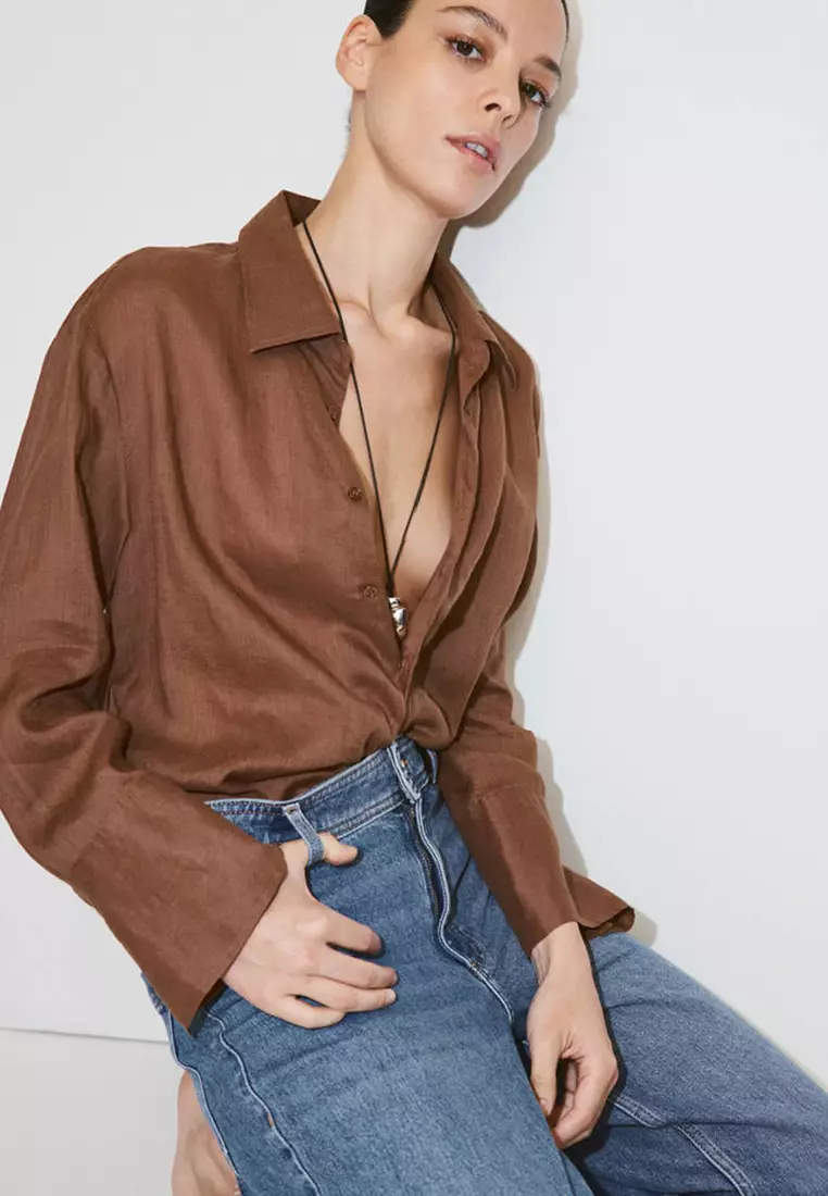 Catherin Culotte High-Rise Jeans