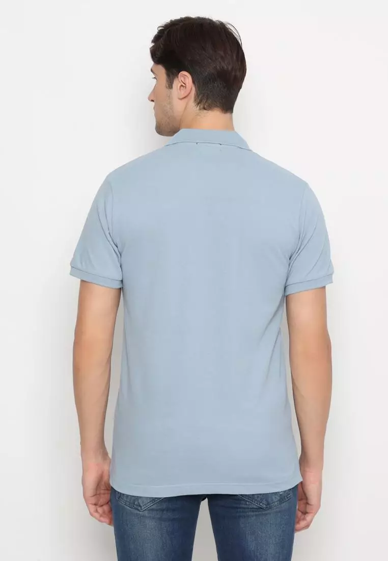 MATSUDA Kaos Polo Shirt Pria Kerah Kushima