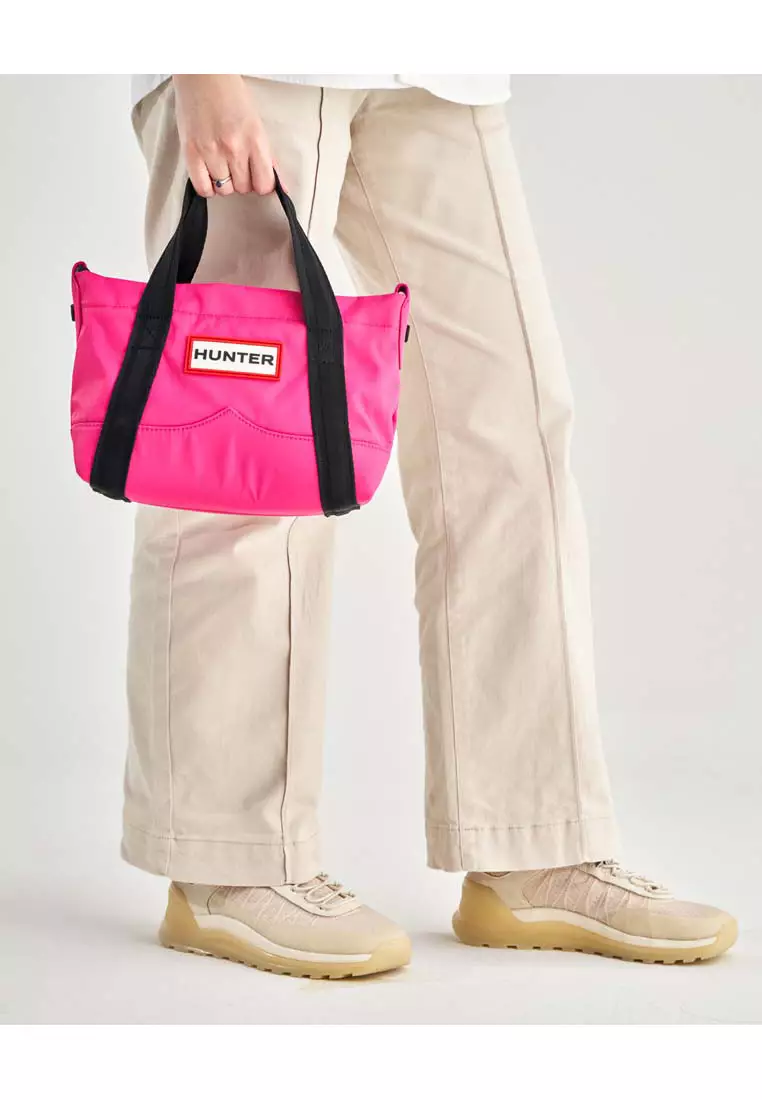 NYLON MINI TOPCLIP TOTE