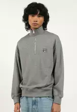 Buy Maison Kitsune Fox Head Comfort Half Zip Sweatshirt 2026