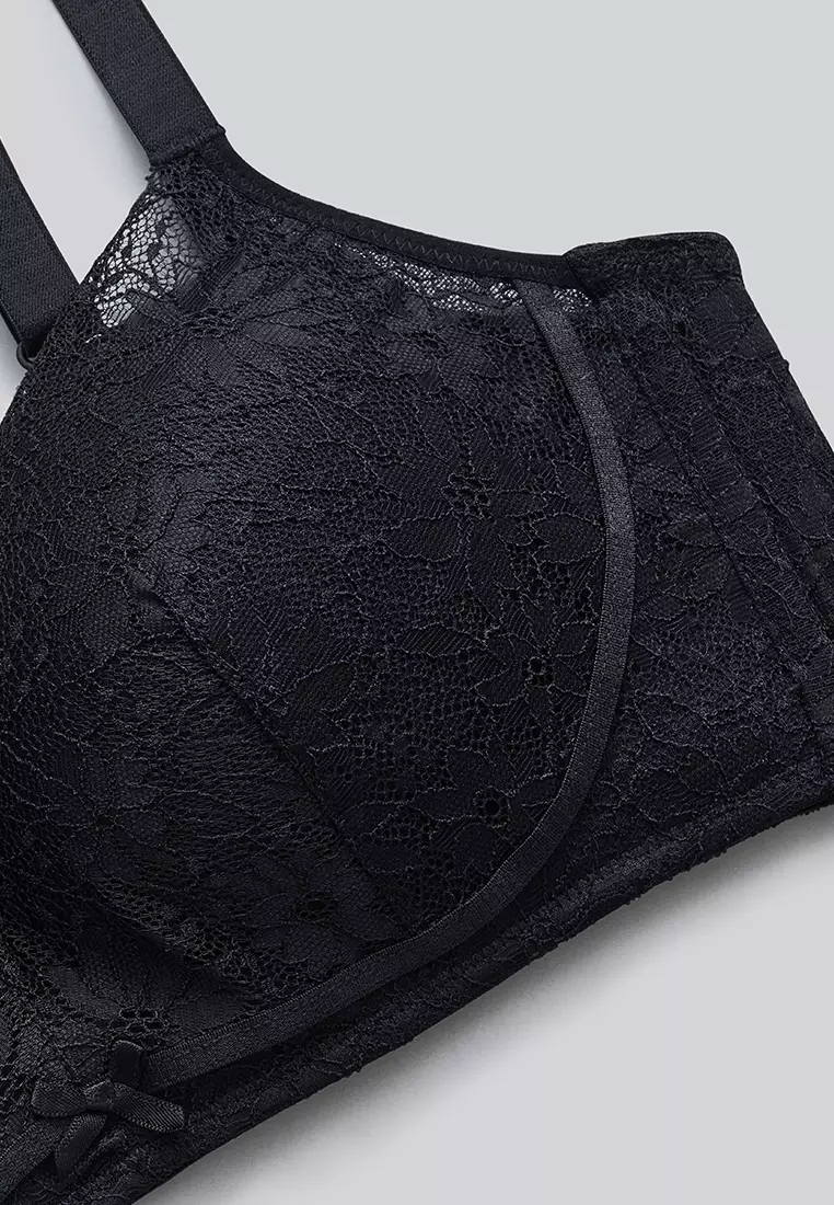 RIMA SUPER BOOST PUSH-UP WIRELESS LACE BRA FOR WOMAN GIRL BR14477