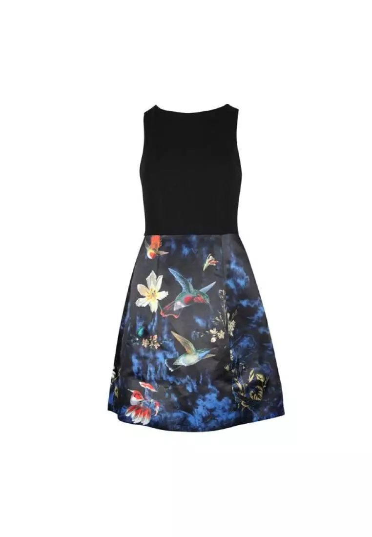 Alice and olivia on sale blue dress