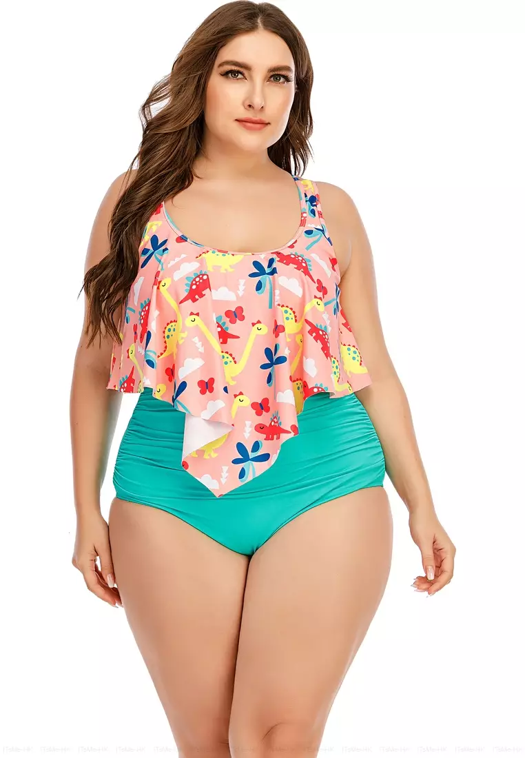 Cheap plus size swim tops cheap