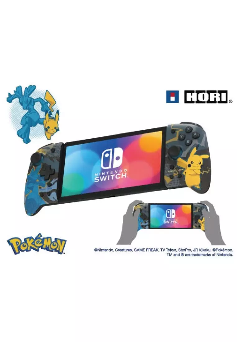 HORI - Pokemon Pikachu and Lucario Nintendo Switch Split Pad Pro Video Game  Controller