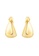 TOMEI TOMEI Italy Earrings, Yellow Gold 916 (FUE0218-1C) (3.0g) 426C5ACE8D84E5GS_1