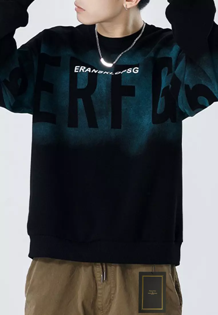 Letter Dye-Printed Sweatshirts HP81120