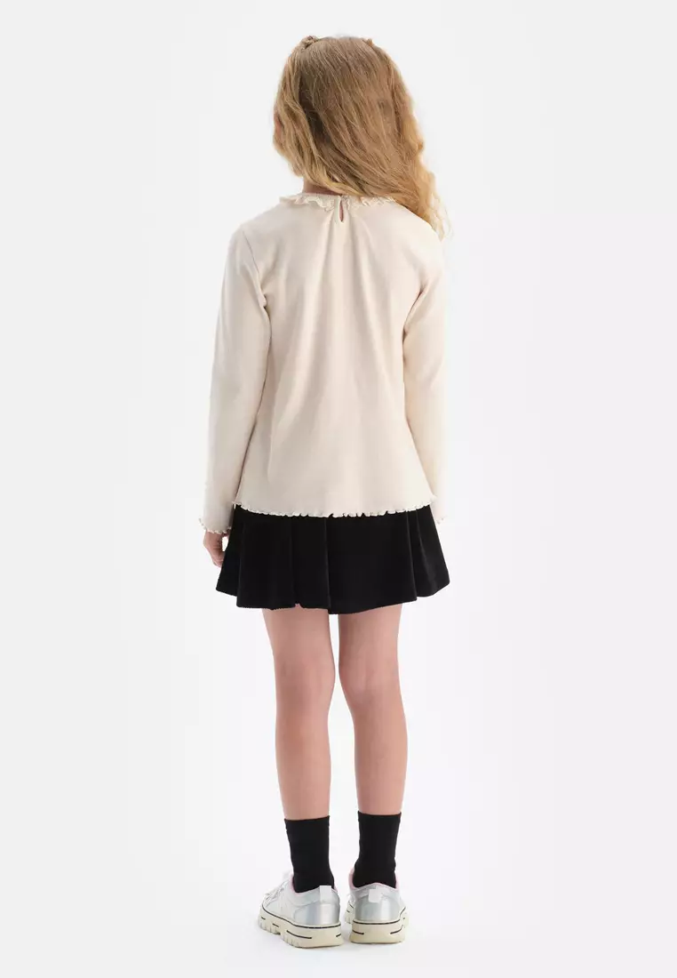 Black Christmas Skirts, Regular, Loungewear for Girls