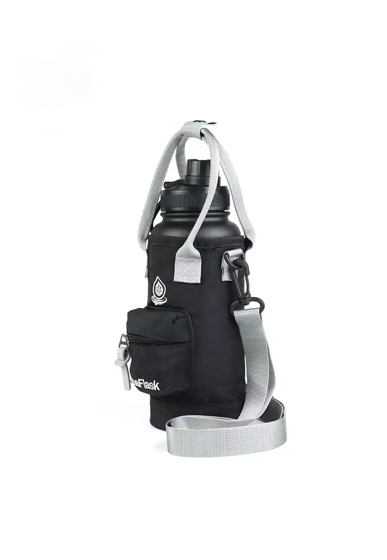 32oz Bottle Bag Black/Gray