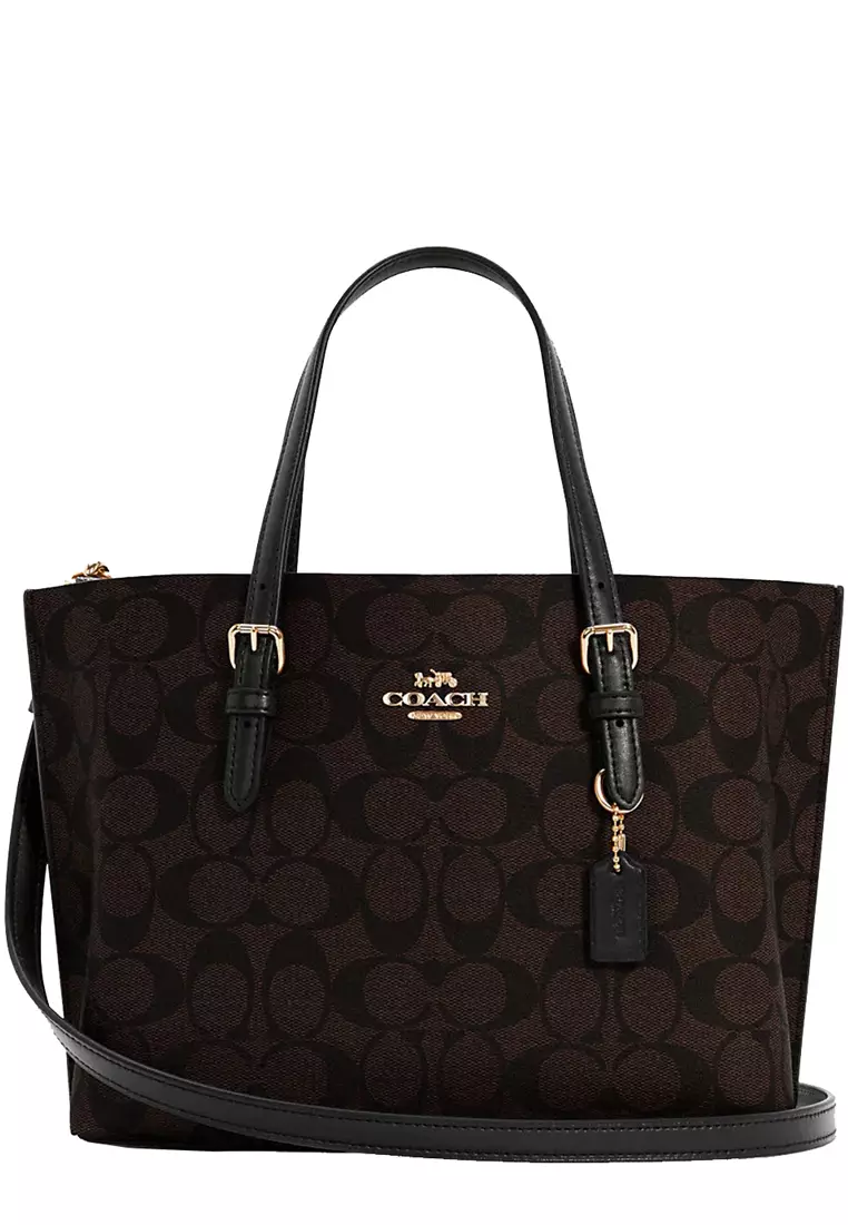 Coach monogram leather discount bags