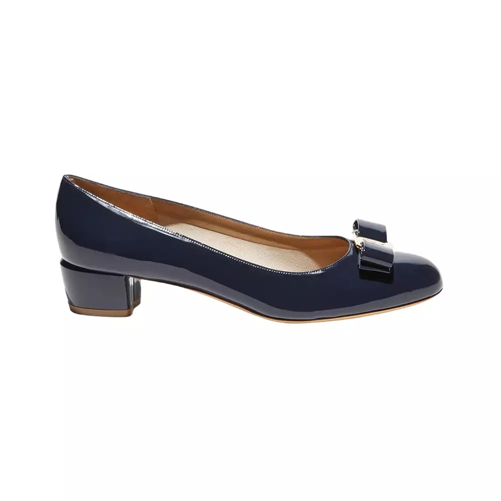 Jual Salvatore Ferragamo Salvatore Ferragamo Vara Bow Pumps Patent