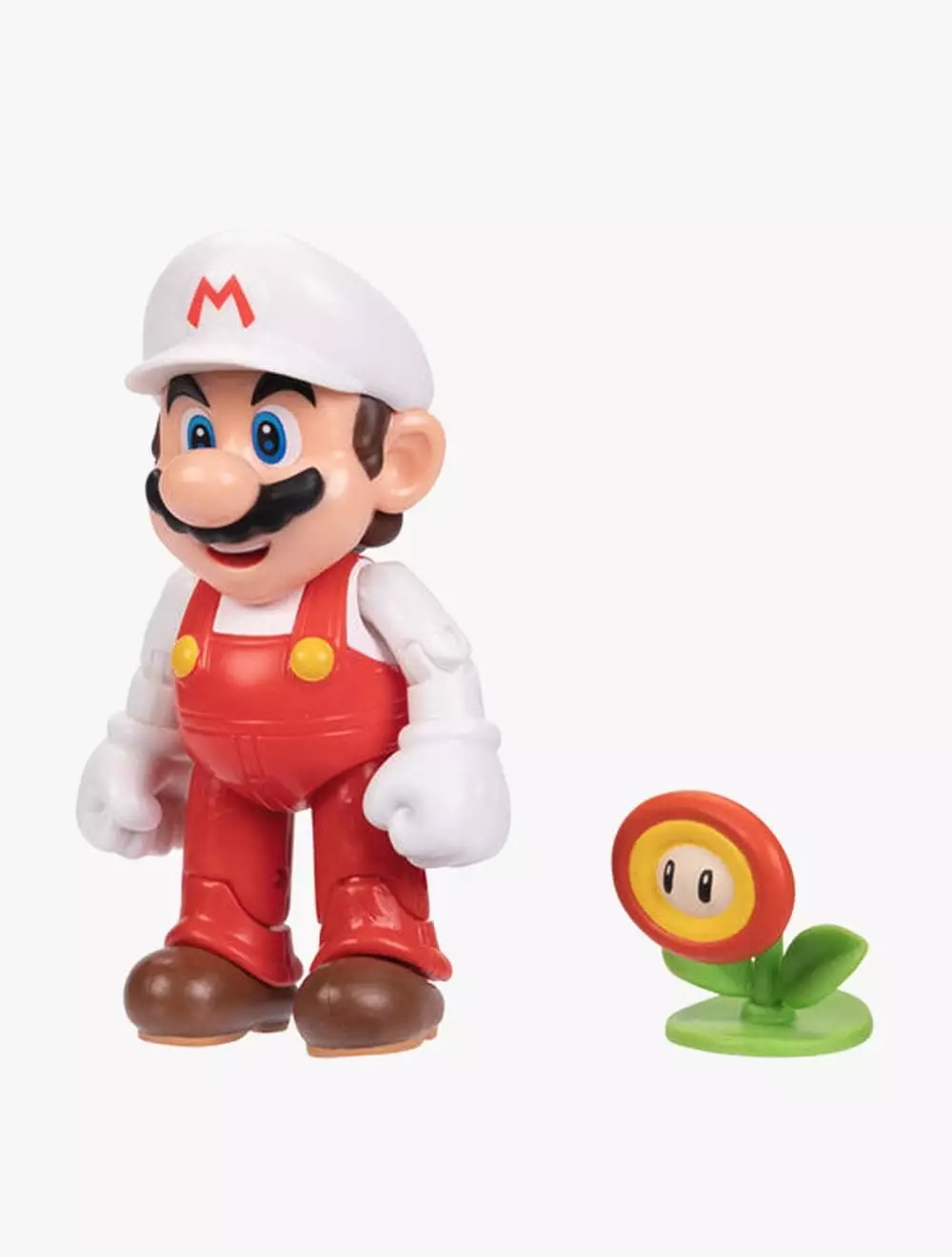 Jual LA Toys Nitendo Super Mario Nitendo 4In Fig Fire Mario W Fire ...