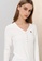 Abercrombie & Fitch white Moose Luxe Stretch Scoop Henley Top 4684BAA3CCD10EGS_6